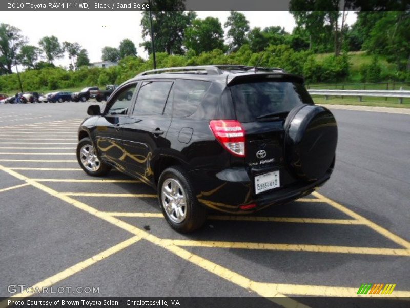 Black / Sand Beige 2010 Toyota RAV4 I4 4WD