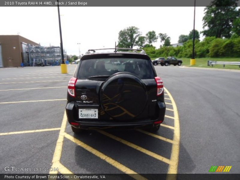 Black / Sand Beige 2010 Toyota RAV4 I4 4WD