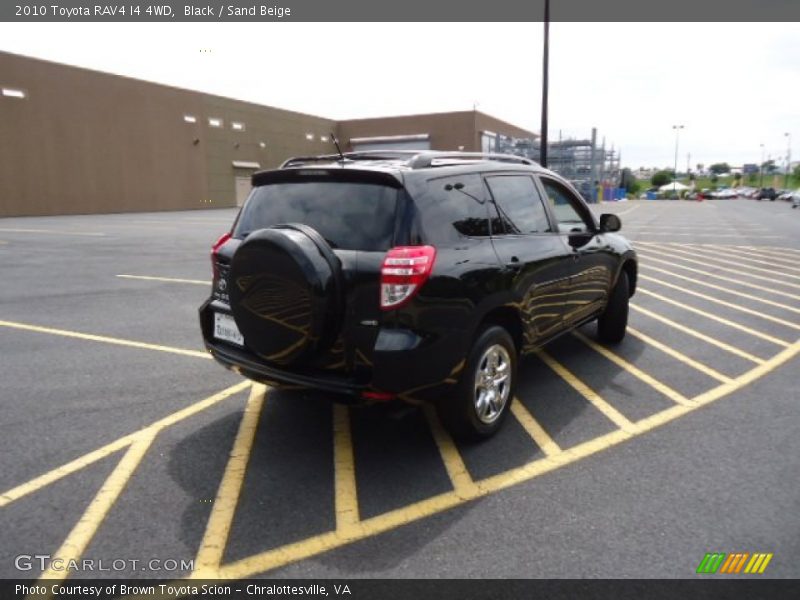 Black / Sand Beige 2010 Toyota RAV4 I4 4WD