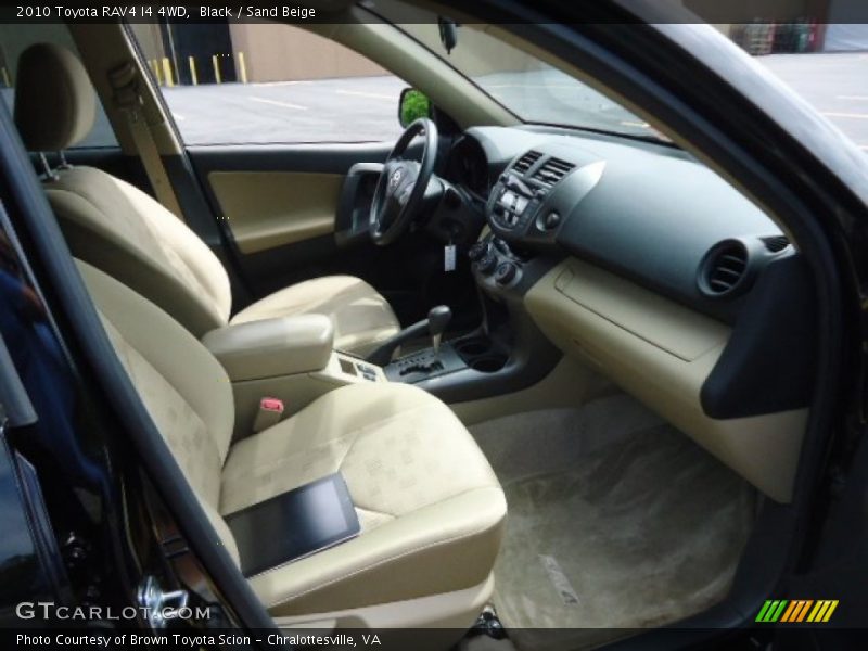 Black / Sand Beige 2010 Toyota RAV4 I4 4WD