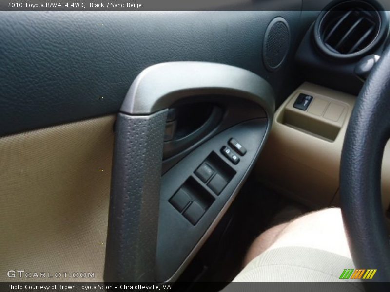 Black / Sand Beige 2010 Toyota RAV4 I4 4WD