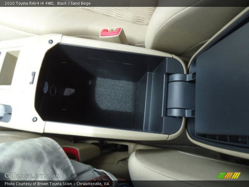 Black / Sand Beige 2010 Toyota RAV4 I4 4WD