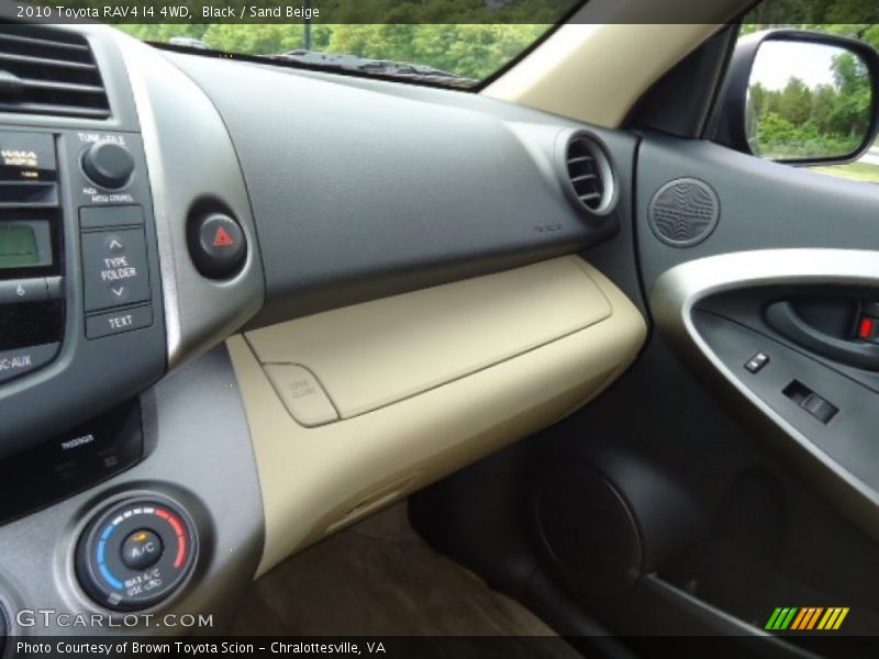 Black / Sand Beige 2010 Toyota RAV4 I4 4WD