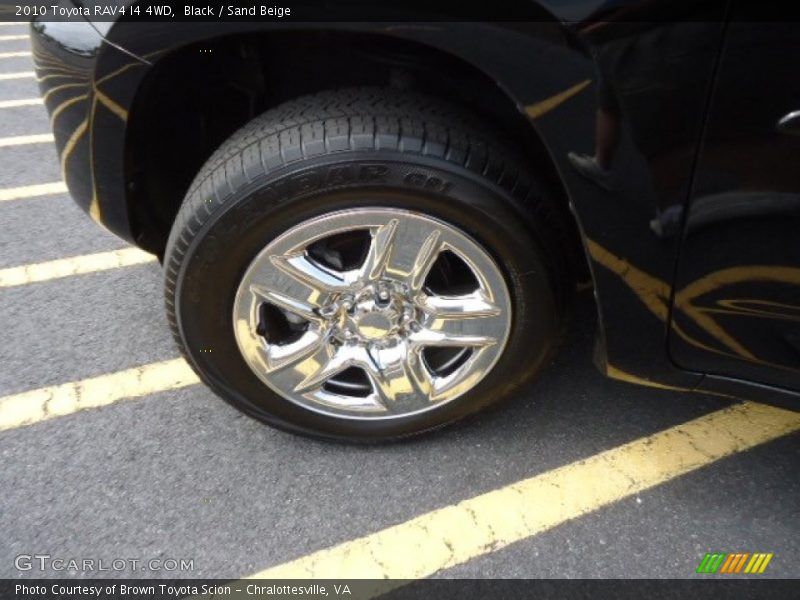 Black / Sand Beige 2010 Toyota RAV4 I4 4WD
