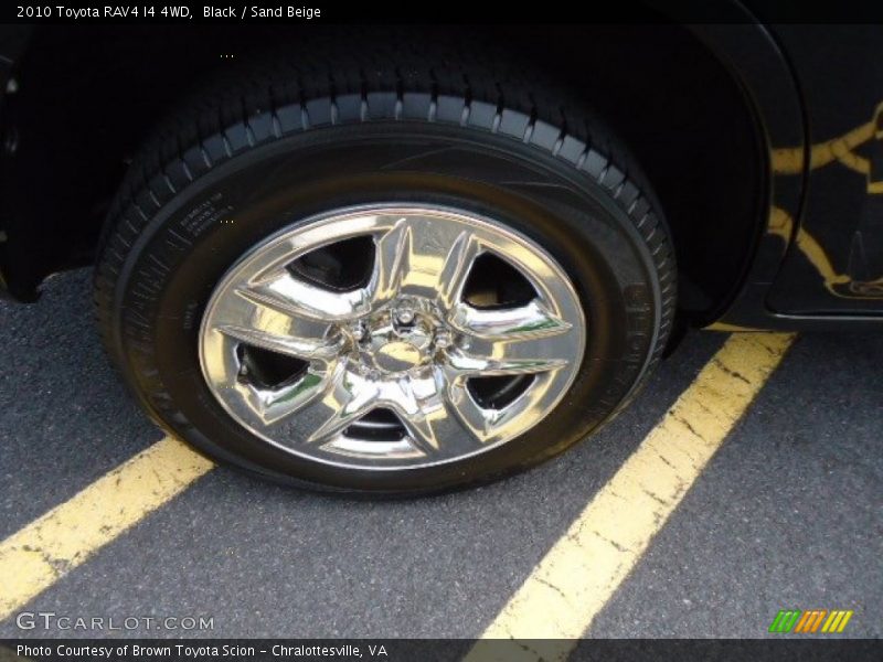 Black / Sand Beige 2010 Toyota RAV4 I4 4WD