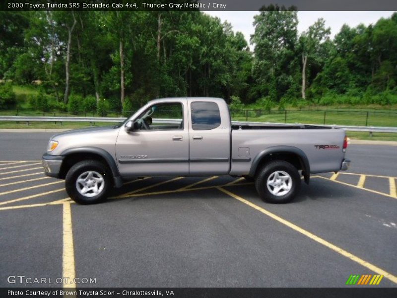  2000 Tundra SR5 Extended Cab 4x4 Thunder Gray Metallic