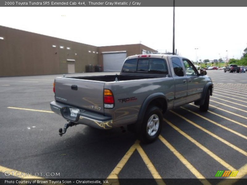 Thunder Gray Metallic / Gray 2000 Toyota Tundra SR5 Extended Cab 4x4