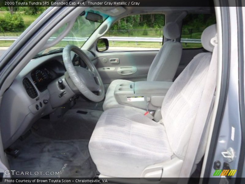  2000 Tundra SR5 Extended Cab 4x4 Gray Interior