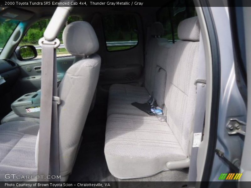  2000 Tundra SR5 Extended Cab 4x4 Gray Interior