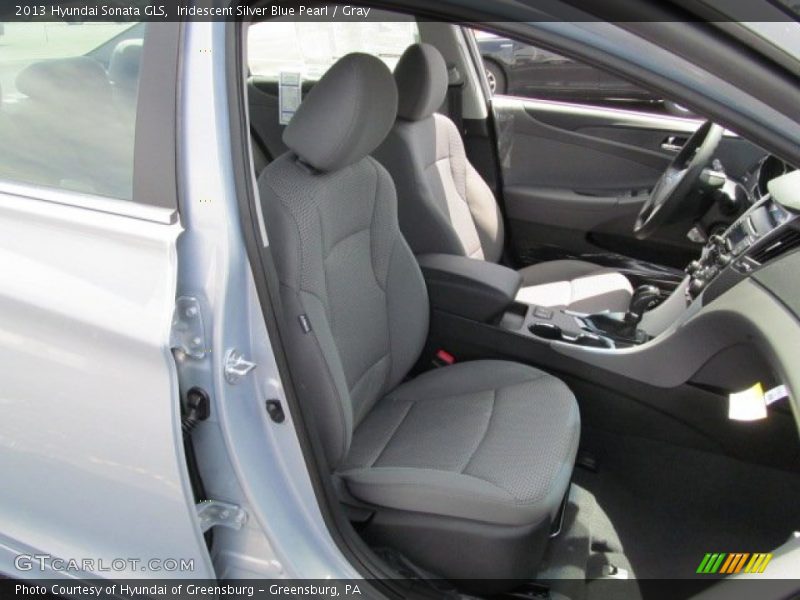 Iridescent Silver Blue Pearl / Gray 2013 Hyundai Sonata GLS