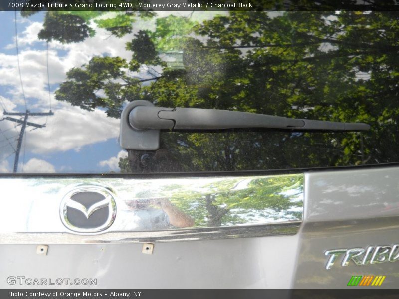 Monterey Gray Metallic / Charcoal Black 2008 Mazda Tribute s Grand Touring 4WD