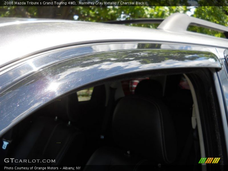 Monterey Gray Metallic / Charcoal Black 2008 Mazda Tribute s Grand Touring 4WD