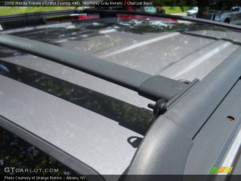 Monterey Gray Metallic / Charcoal Black 2008 Mazda Tribute s Grand Touring 4WD