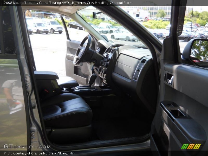Monterey Gray Metallic / Charcoal Black 2008 Mazda Tribute s Grand Touring 4WD