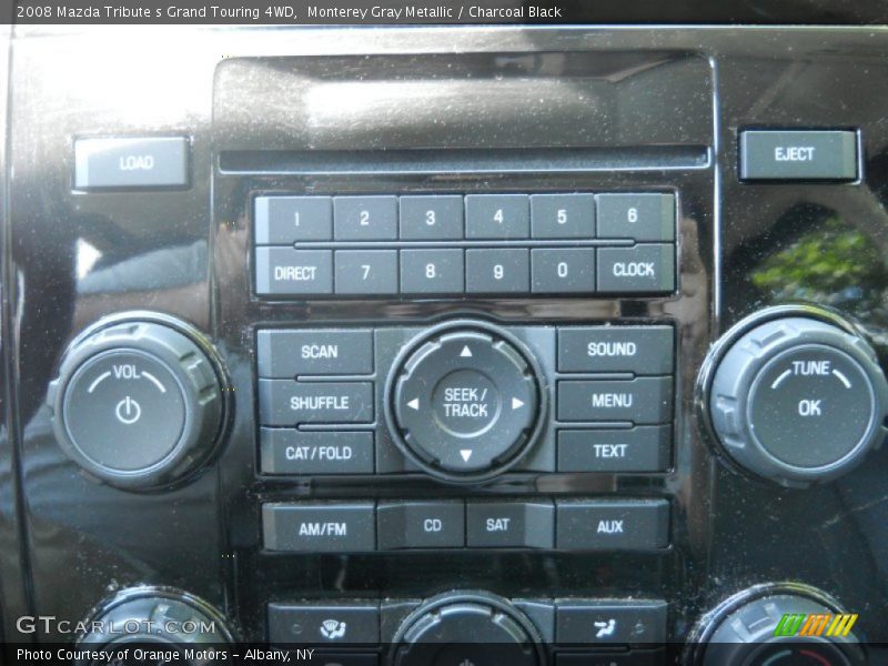 Monterey Gray Metallic / Charcoal Black 2008 Mazda Tribute s Grand Touring 4WD