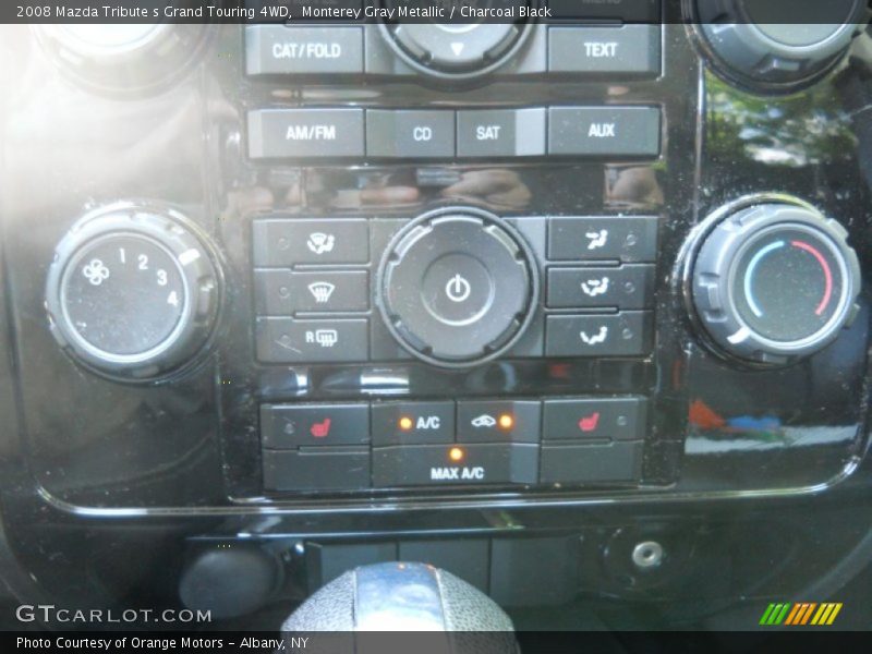 Monterey Gray Metallic / Charcoal Black 2008 Mazda Tribute s Grand Touring 4WD
