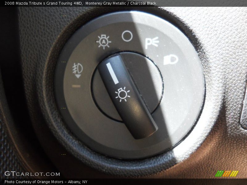 Monterey Gray Metallic / Charcoal Black 2008 Mazda Tribute s Grand Touring 4WD