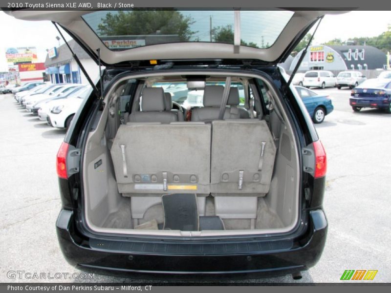 Black / Stone 2010 Toyota Sienna XLE AWD