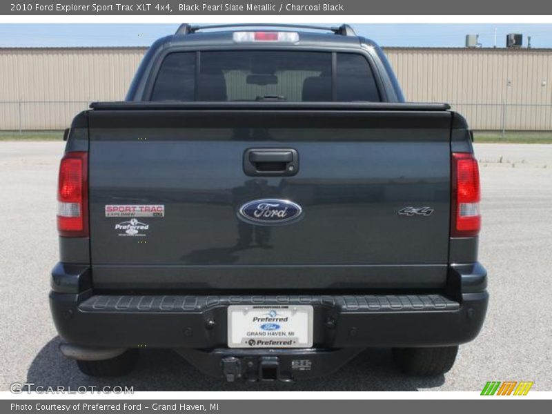 Black Pearl Slate Metallic / Charcoal Black 2010 Ford Explorer Sport Trac XLT 4x4