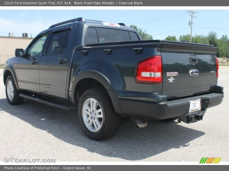 Black Pearl Slate Metallic / Charcoal Black 2010 Ford Explorer Sport Trac XLT 4x4