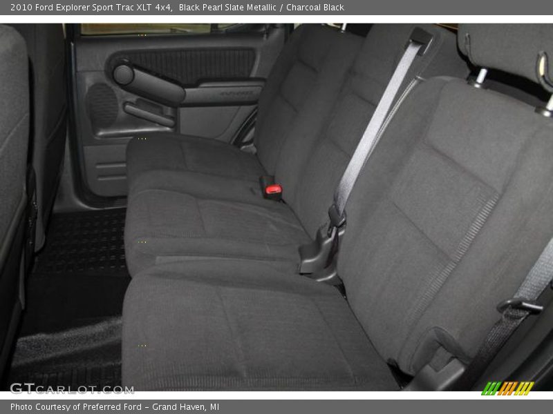 Black Pearl Slate Metallic / Charcoal Black 2010 Ford Explorer Sport Trac XLT 4x4