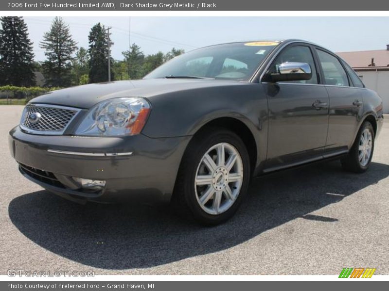 Dark Shadow Grey Metallic / Black 2006 Ford Five Hundred Limited AWD