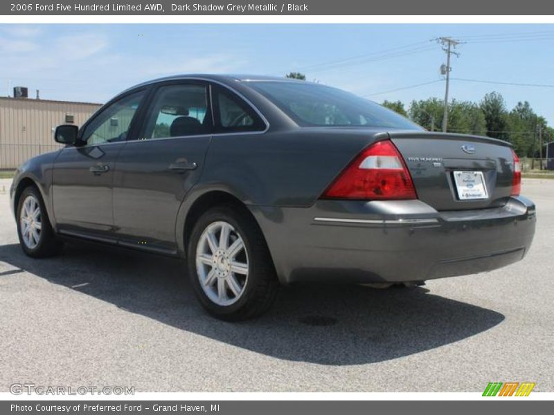 Dark Shadow Grey Metallic / Black 2006 Ford Five Hundred Limited AWD