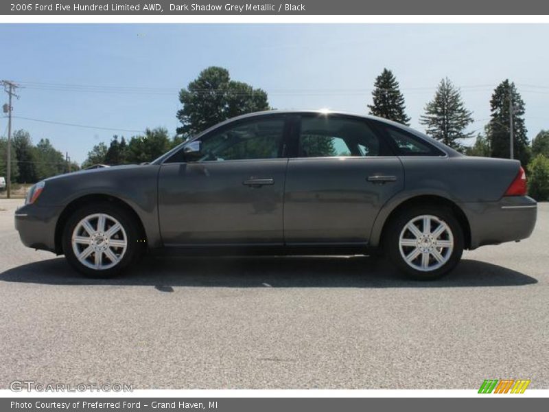 Dark Shadow Grey Metallic / Black 2006 Ford Five Hundred Limited AWD