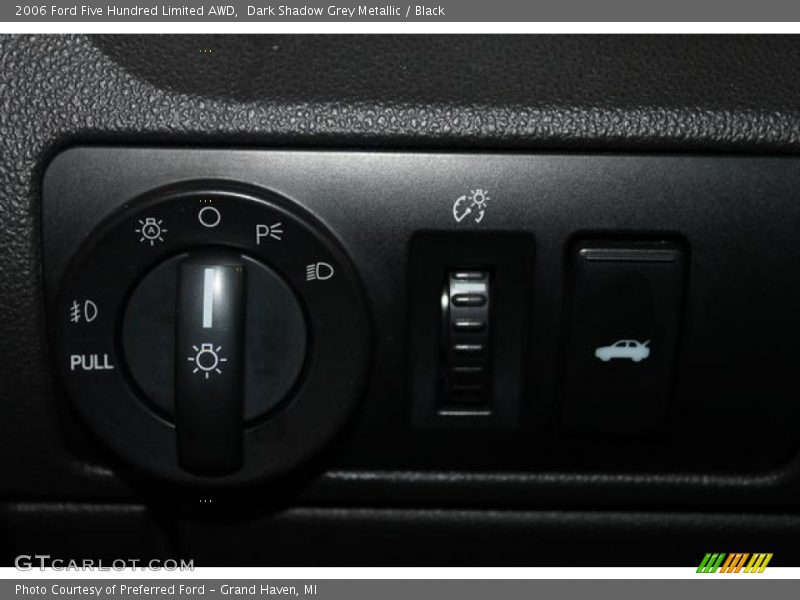 Dark Shadow Grey Metallic / Black 2006 Ford Five Hundred Limited AWD