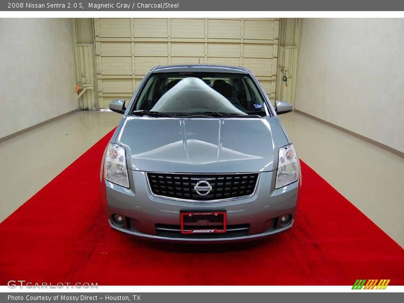 Magnetic Gray / Charcoal/Steel 2008 Nissan Sentra 2.0 S