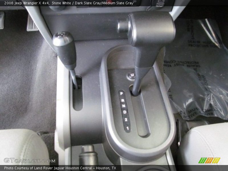 Stone White / Dark Slate Gray/Medium Slate Gray 2008 Jeep Wrangler X 4x4