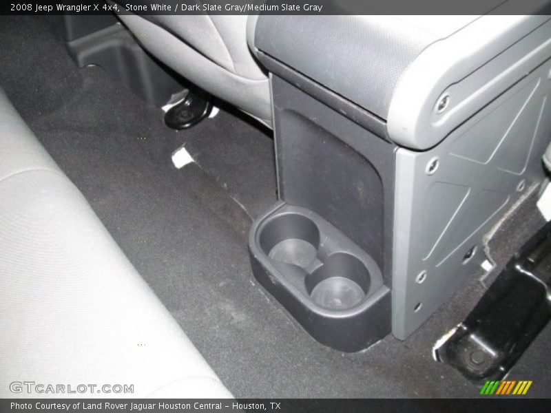 Stone White / Dark Slate Gray/Medium Slate Gray 2008 Jeep Wrangler X 4x4