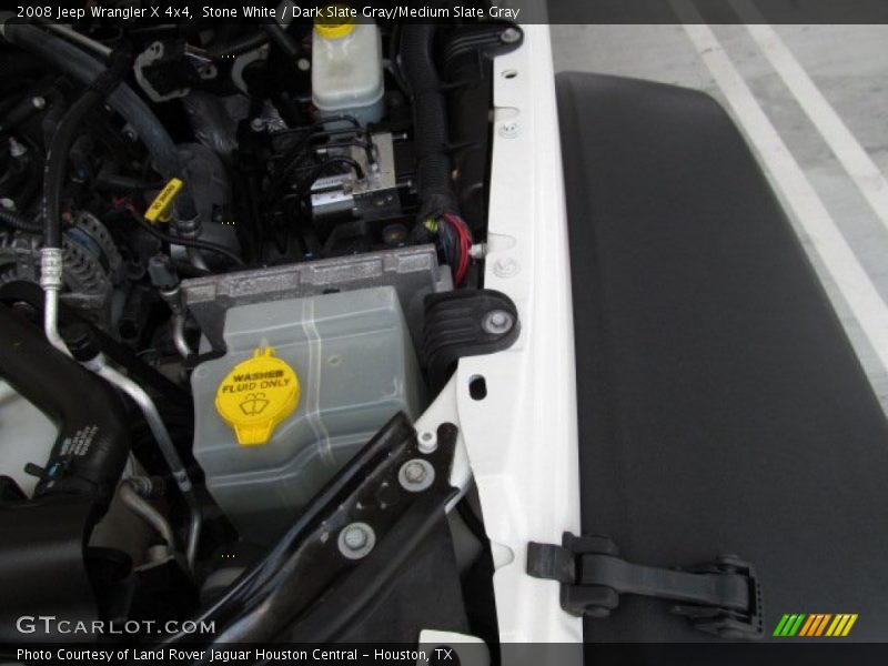 Stone White / Dark Slate Gray/Medium Slate Gray 2008 Jeep Wrangler X 4x4
