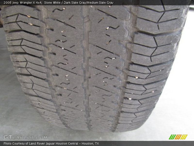 Stone White / Dark Slate Gray/Medium Slate Gray 2008 Jeep Wrangler X 4x4