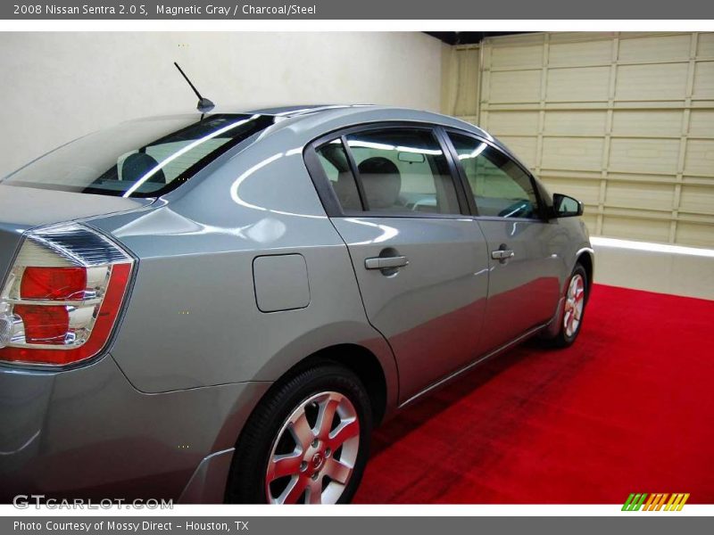 Magnetic Gray / Charcoal/Steel 2008 Nissan Sentra 2.0 S