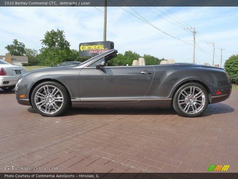  2010 Continental GTC  Anthracite