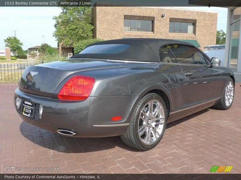 Anthracite / Linen 2010 Bentley Continental GTC