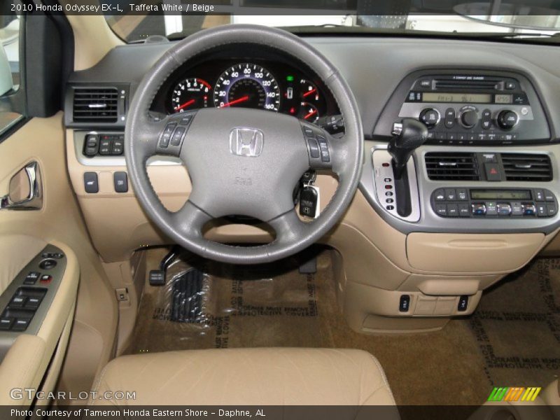 Dashboard of 2010 Odyssey EX-L