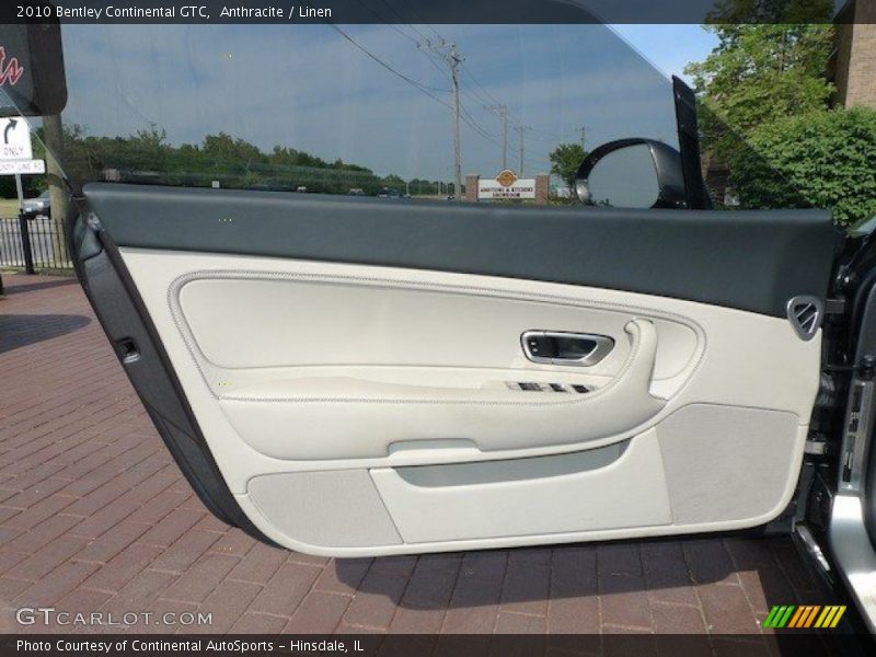 Door Panel of 2010 Continental GTC 