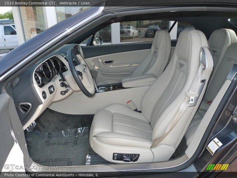 2010 Continental GTC  Linen Interior