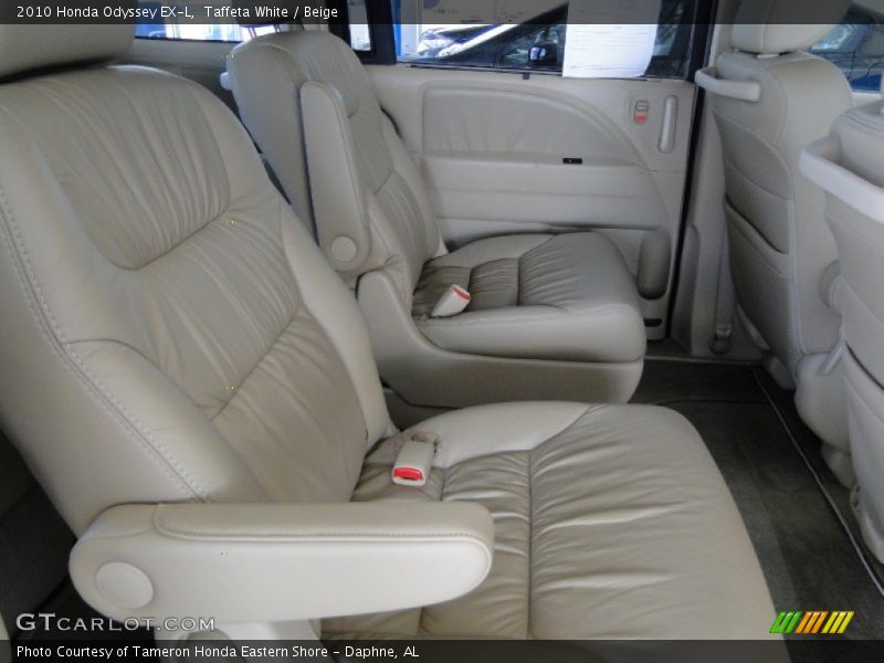 Taffeta White / Beige 2010 Honda Odyssey EX-L