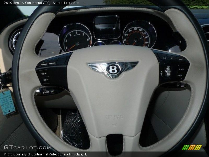  2010 Continental GTC  Steering Wheel