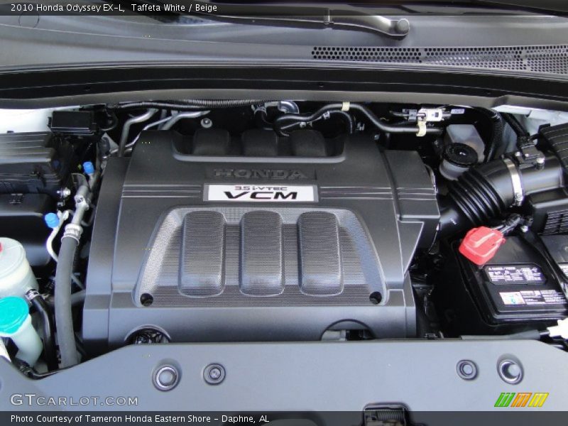 2010 Odyssey EX-L Engine - 3.5 Liter SOHC 24-Valve VTEC V6