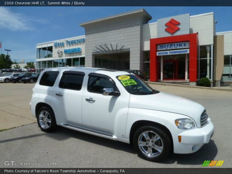 Summit White / Ebony 2009 Chevrolet HHR LT