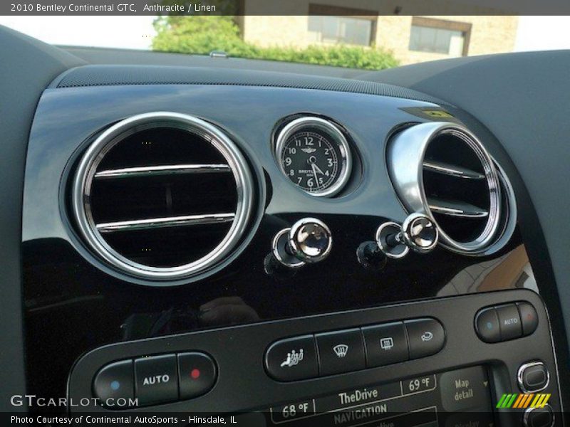 Controls of 2010 Continental GTC 