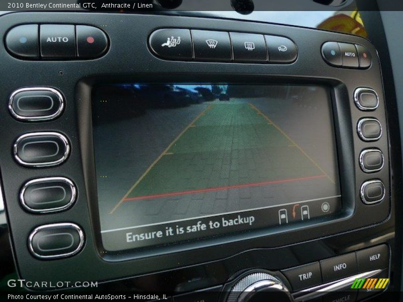 Anthracite / Linen 2010 Bentley Continental GTC
