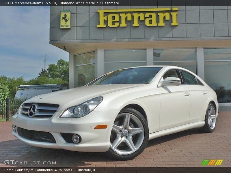 Front 3/4 View of 2011 CLS 550