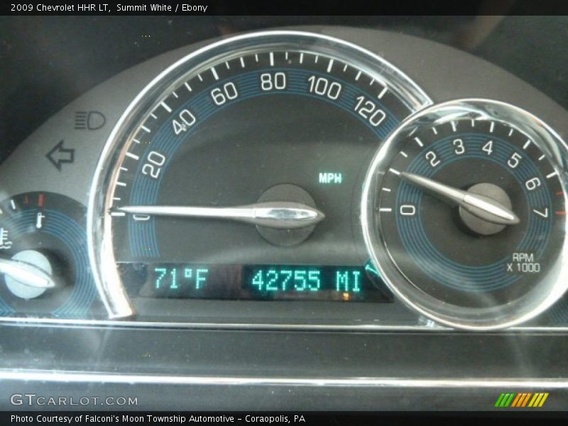 Summit White / Ebony 2009 Chevrolet HHR LT