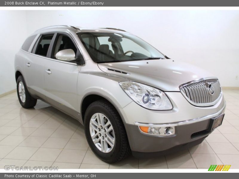 Platinum Metallic / Ebony/Ebony 2008 Buick Enclave CX
