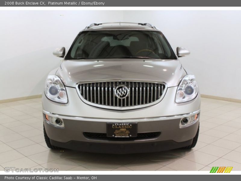 Platinum Metallic / Ebony/Ebony 2008 Buick Enclave CX